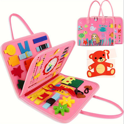 25-in-1 Busy Board – Ultimate Learning Fun for Toddlers! - Monti Bargains