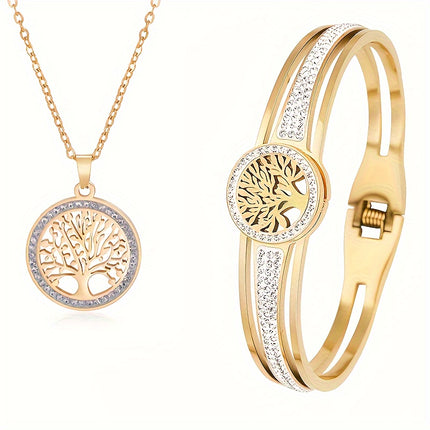 Tree of Life Pendant Set