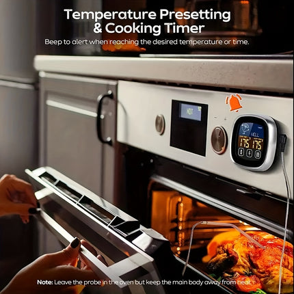 Digital Meat Thermometer – Touch Screen & Timer