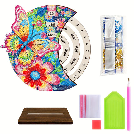 DIY Diamond Painting Calendar Kit