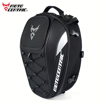 MOTOCENTRIC Waterproof 37L Motorcycle Tail Bag – High Capacity