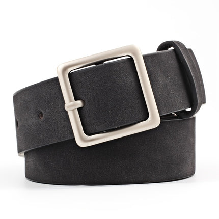 Women’s PU Leather Square Belt