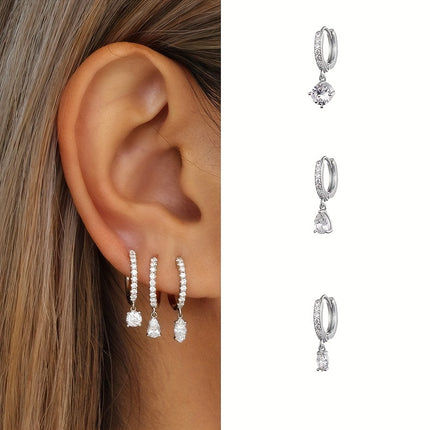 Elegant Drop & Dangle Earrings Set
