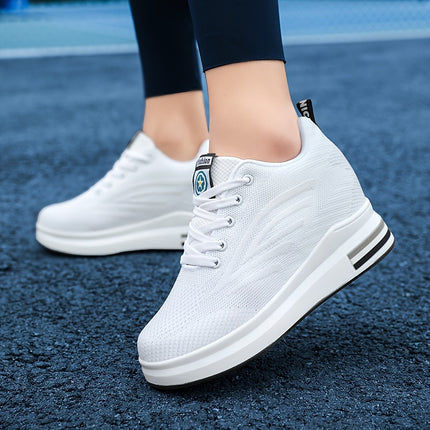 Breathable Hidden Lift Sneakers