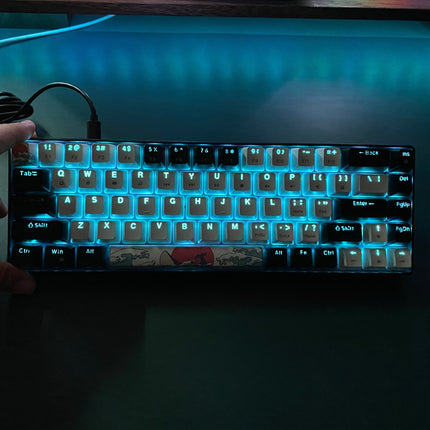 Compact Backlit Gaming Keyboard - Monti Bargains