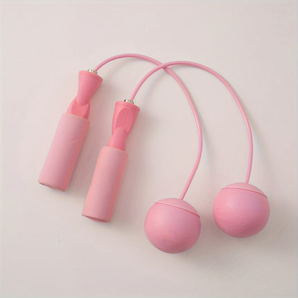 Cordless Skipping Rope with Weighted Ball for Fitness