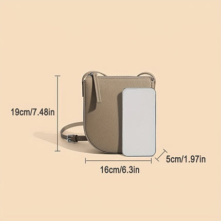 Royal Mini Leather Crossbody Bag