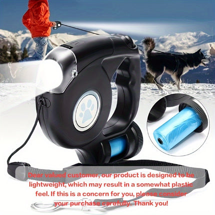 Lighted Retractable Dog Leash - Monti Bargains
