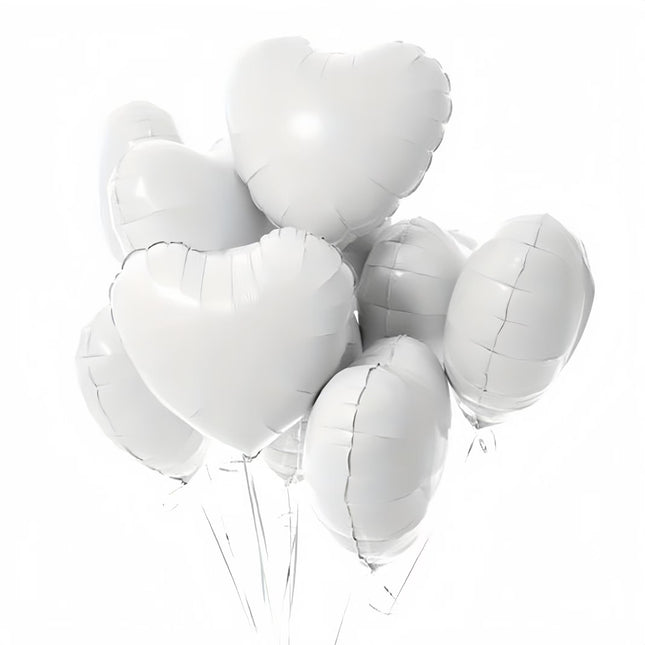 Heart-Shaped Foil Balloons – Perfect for Romantic Occasions