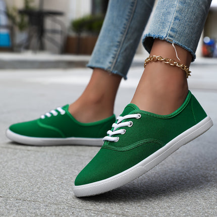 Women's Solid Color Canvas Shoes