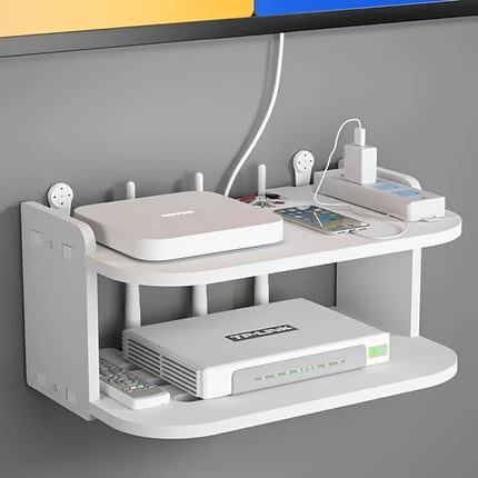 Space-Saving Wall-Mounted Organizer Shelf