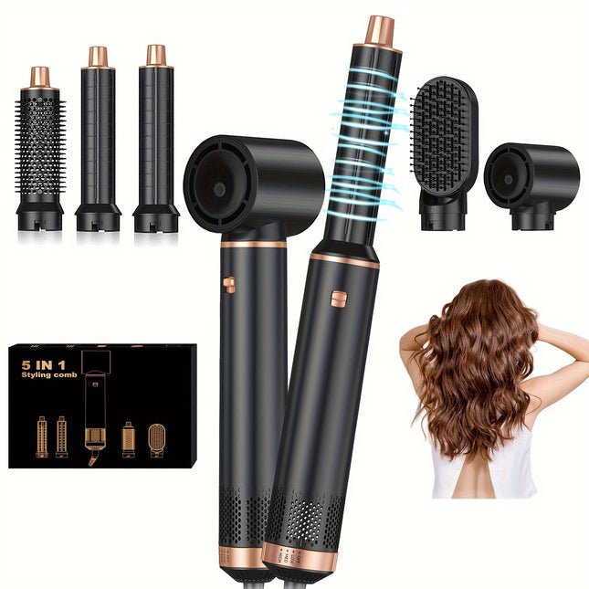 UKLISS 5-in-1 Hot Air Styling Brush