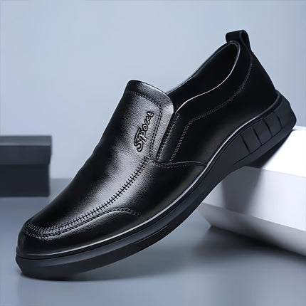 Men’s Classic Black Loafers