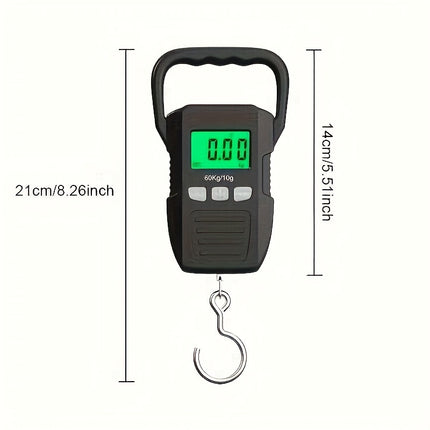 Digital Hanging Scale - 132lb Capacity