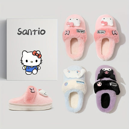 Hello Kitty Plush Slippers: Cozy, Cute & Non-Slip
