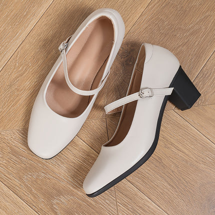 Elegant Black Mary Jane Pumps