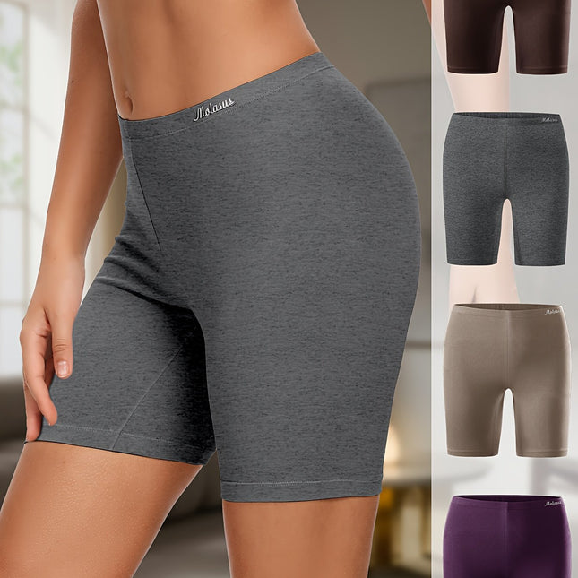 Cotton Boyshorts 4-Packx