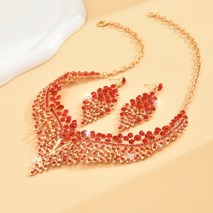 Vintage Rhinestone Jewelry Set