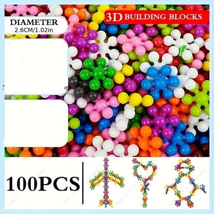 3D Plum Blossom Building Blocks – Fun Puzzle Toys