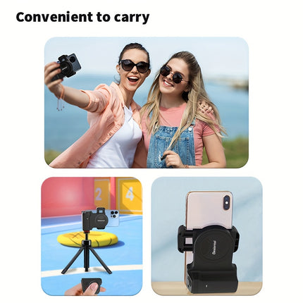 Portable Mini Gimbal with Magnetic Mount for Smooth Shots