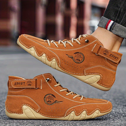 Men's Lace-Up Sneakers Ankle Boots