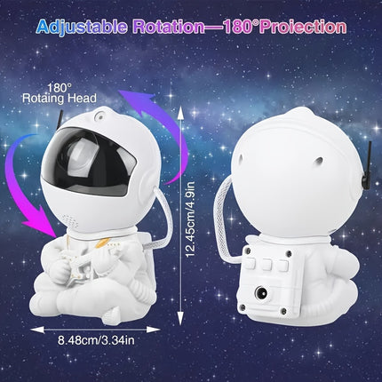 Astronaut Galaxy Projector - Transform Your Space into Stars