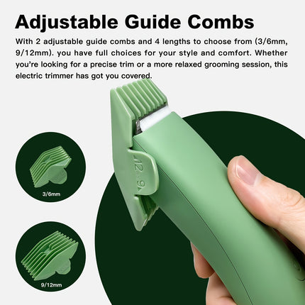 Professional Body & Groin Hair Trimmer for Men & Women