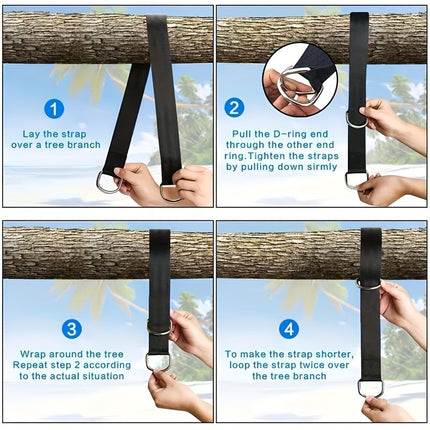 Heavy Duty Tree Swing Sling Set – Safe & Durable