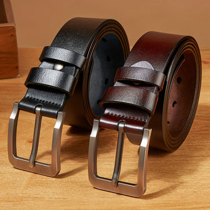 Men's Genuine Leather Work Belt