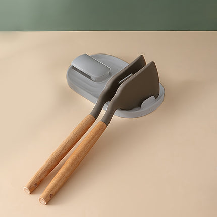 Foldable Pot Lid & Spoon Holder for Kitchen Organization