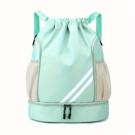 Versatile Drawstring Sports Gym Bag for Outdoor & Travel
