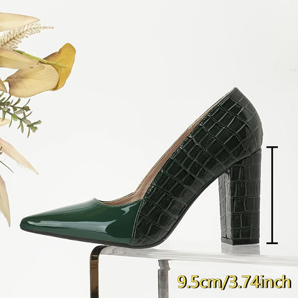 Ultra-High Heels with Mirrored Toe