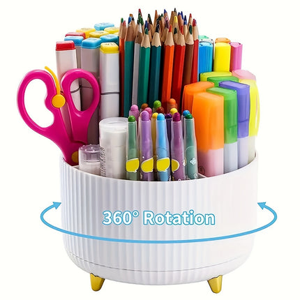 360° Rotating Desk Organizer