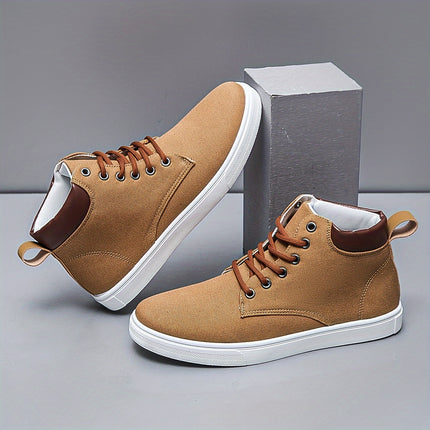 Men's High-Top Canvas Sneakers