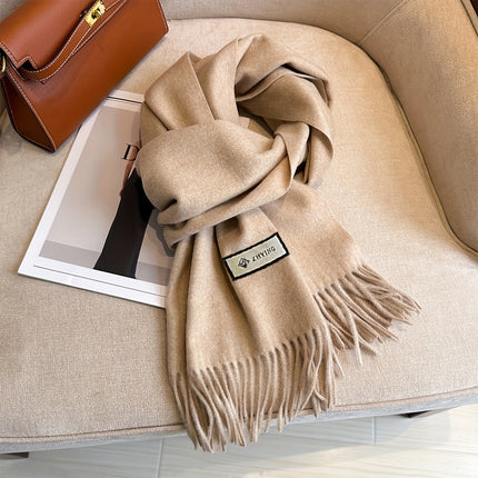 Elegant Cashmere-Feel Scarf for Women