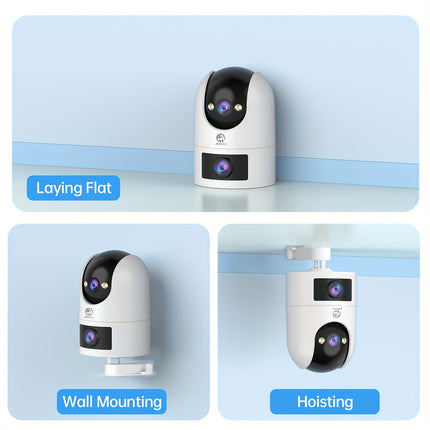 4K Dual Lens Outdoor Camera – Smart, Secure, Seamless