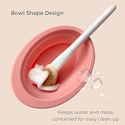 Portable Silicone Makeup Brush Cleaner