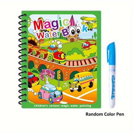 Reusable Magic Water Coloring Books - Monti Bargains