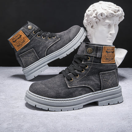 Men’s High-Top Sports Street Boots