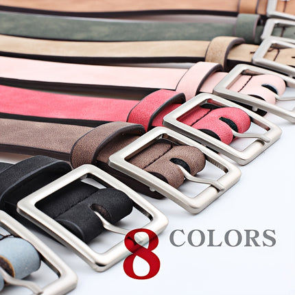Women’s PU Leather Square Belt