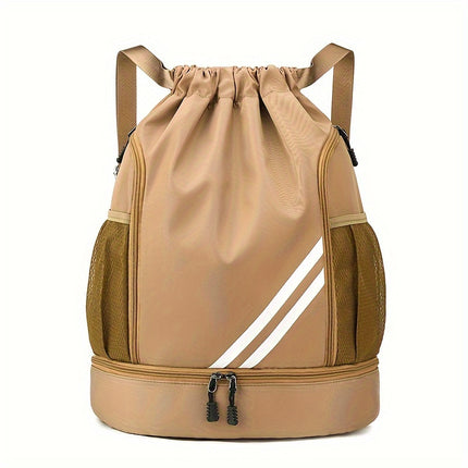 Versatile Drawstring Sports Gym Bag for Outdoor & Travel