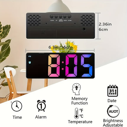 Modern LED Alarm Clock – Style Meets Functionality - Monti Bargains