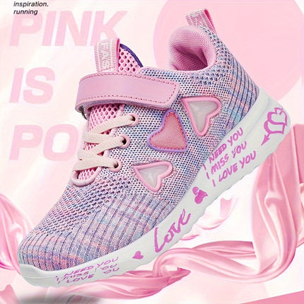 Cute Heart Low-Top Sneakers