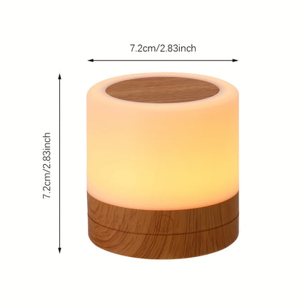 Shenzhi Tech LED Touch Night Lamp - Color-Changing Mood Light