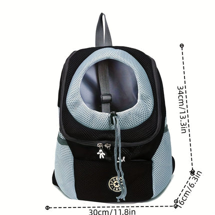 Breathable Dog Carrier Backpack for Travel & Adventuresrips - Monti Bargains