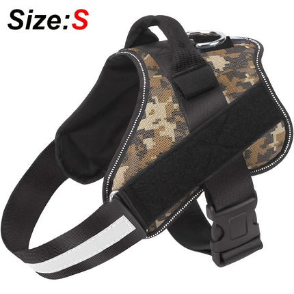Reflective No-Pull Dog Harness with Easy-Grab Handle - Monti Bargains