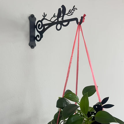 Bird Silhouette Wall Hook - Charming Planter Hanger