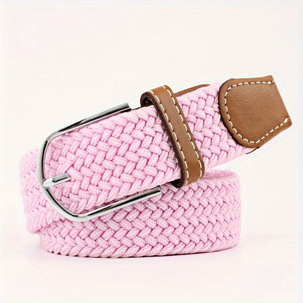 Unisex Elastic Canvas Golf Belt