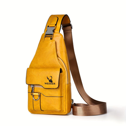 Waterproof Wear-Resistant Men's Crossbody Bag