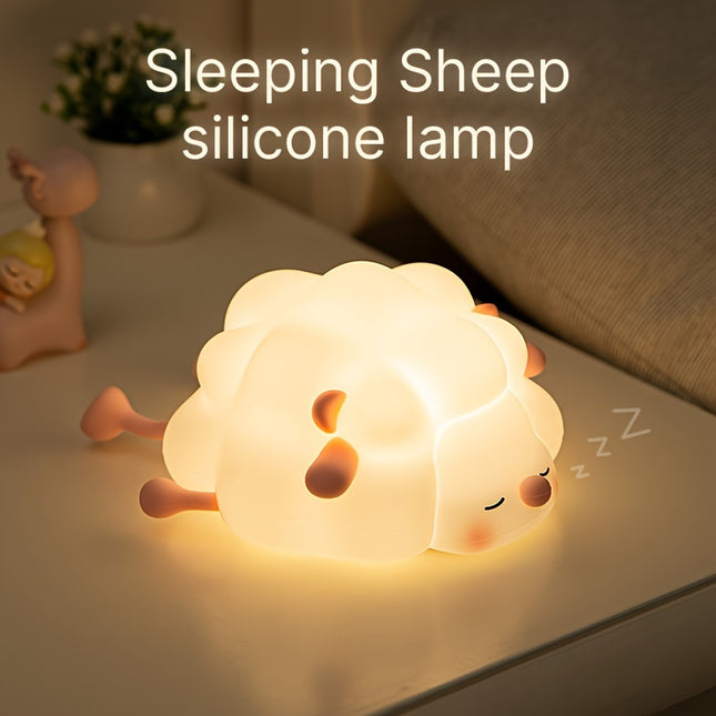 Pink Sheep LED Night Light – Cozy Glow, Anytime - Monti Bargains